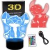 Lampa Nocna 3D LED Stitch – Magiczne Światło w Twoim Pokoju Idealny Prezent